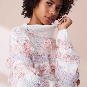 NBW Lou and Grey Fringe Out Sweater